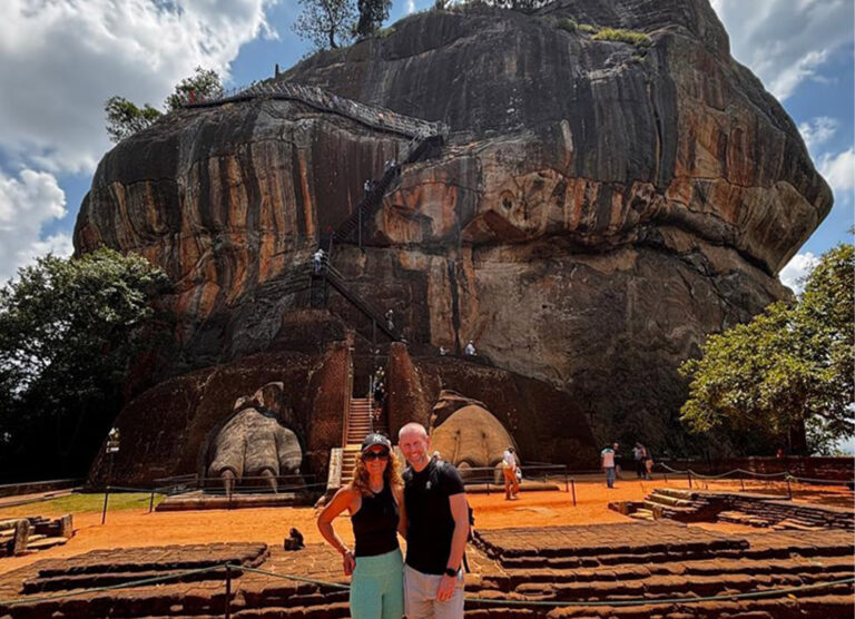 Guest Climb Sigiriya Rock Fortress